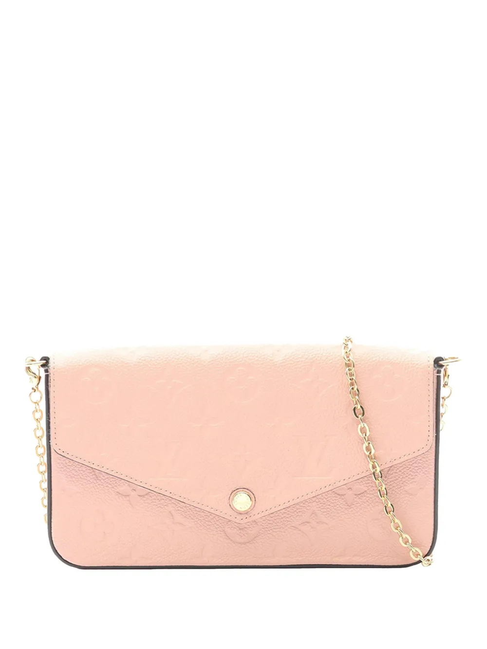 Louis Vuitton Pre-Owned Pochette Felicie in pelle Empreinte con monogramma e tracolla 2021-2025 - Rosa