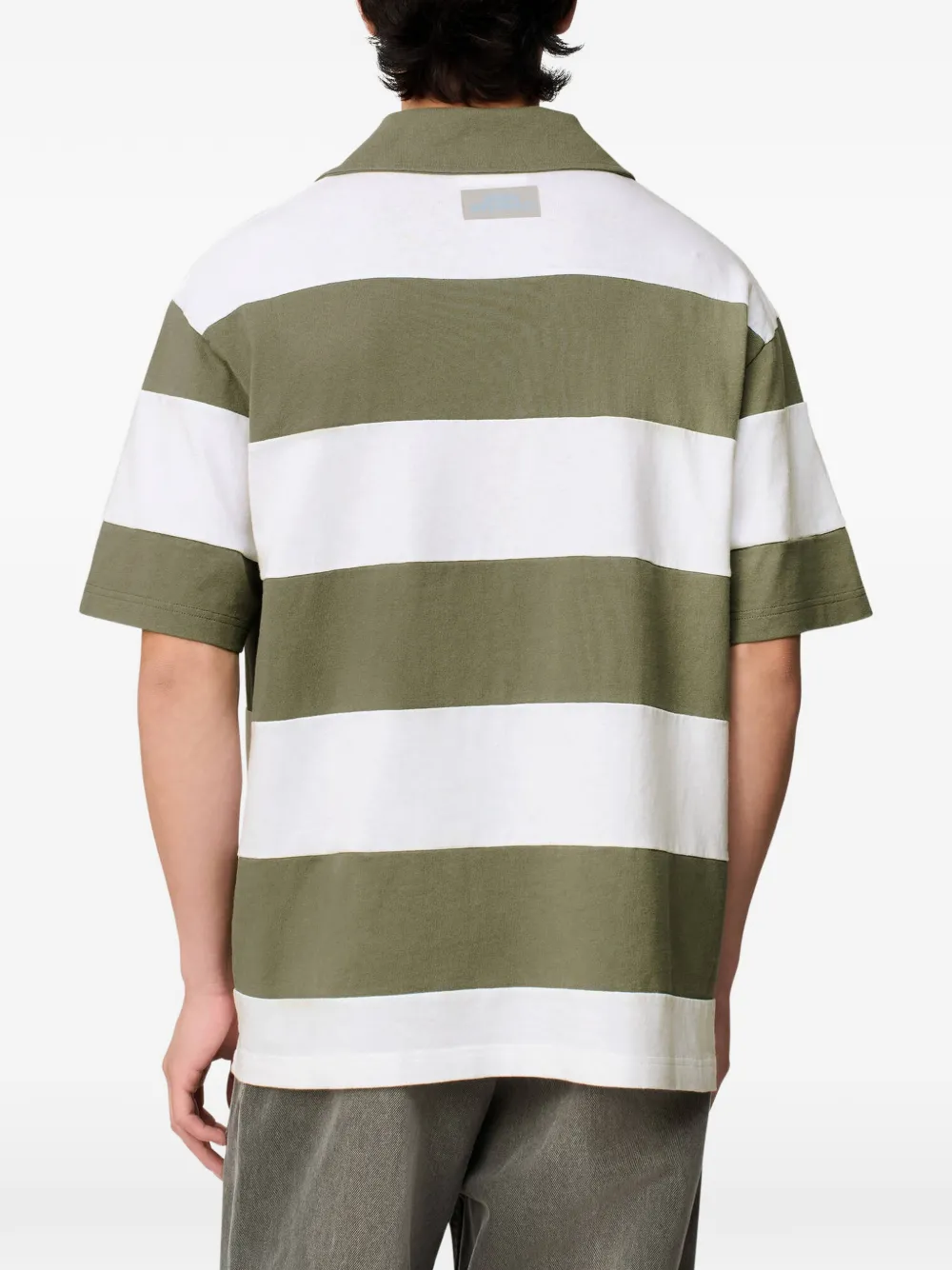 Axel Arigato Gestreept poloshirt Groen