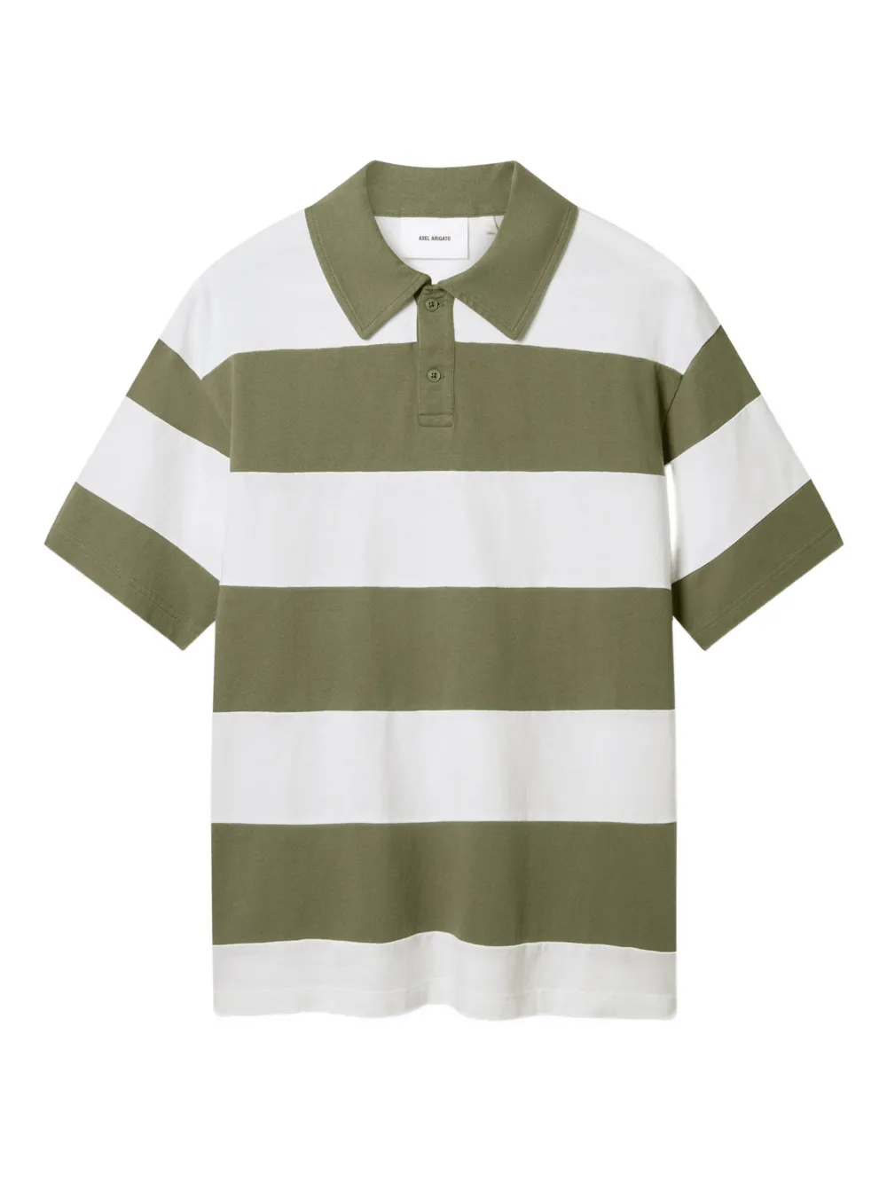 Axel Arigato Polo a righe - Verde