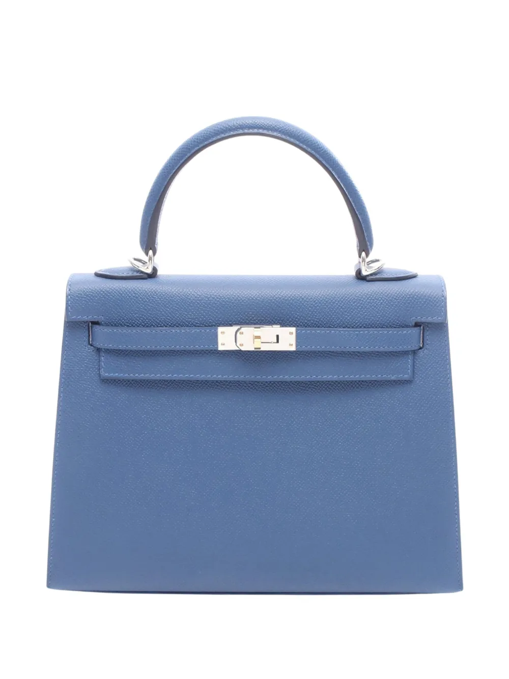 Hermès Pre-Owned 2025 Epsom Kelly II Sellier 25 handbag - Blue