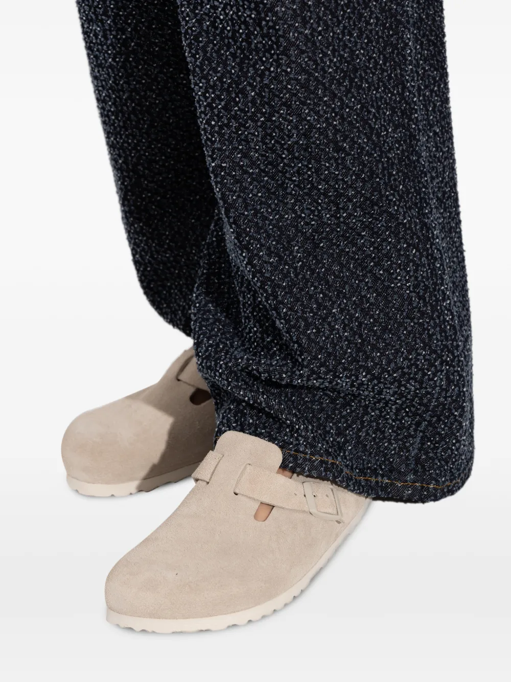 Boston suede mules