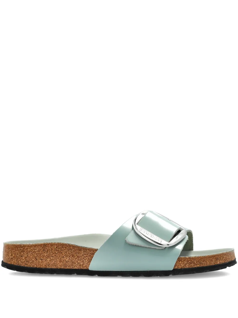 Birkenstock Madrid Big Buckle leather sandal - Blu