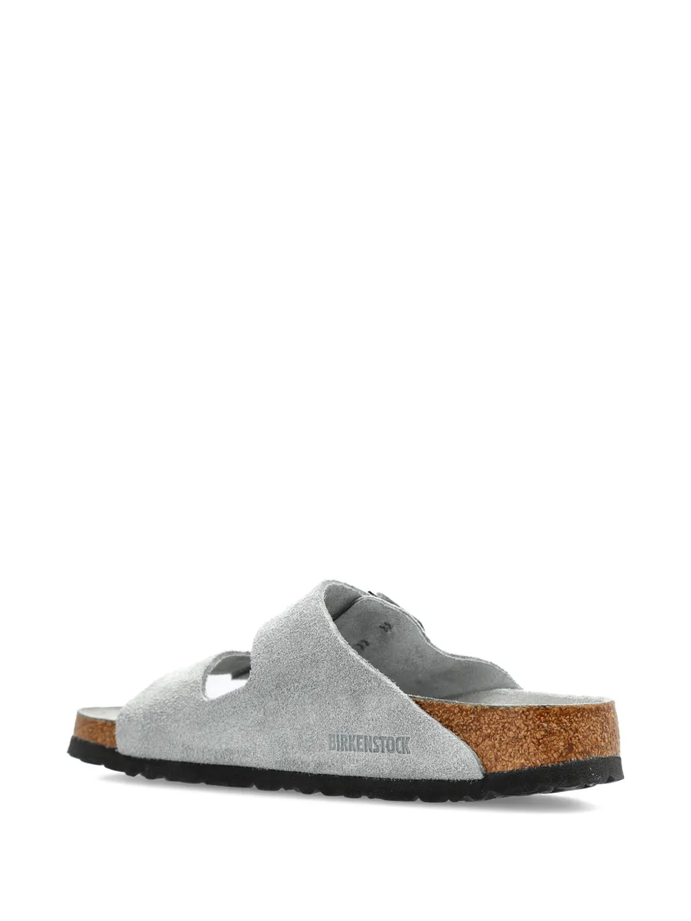 Birkenstock Arizona suède sandalen Grijs