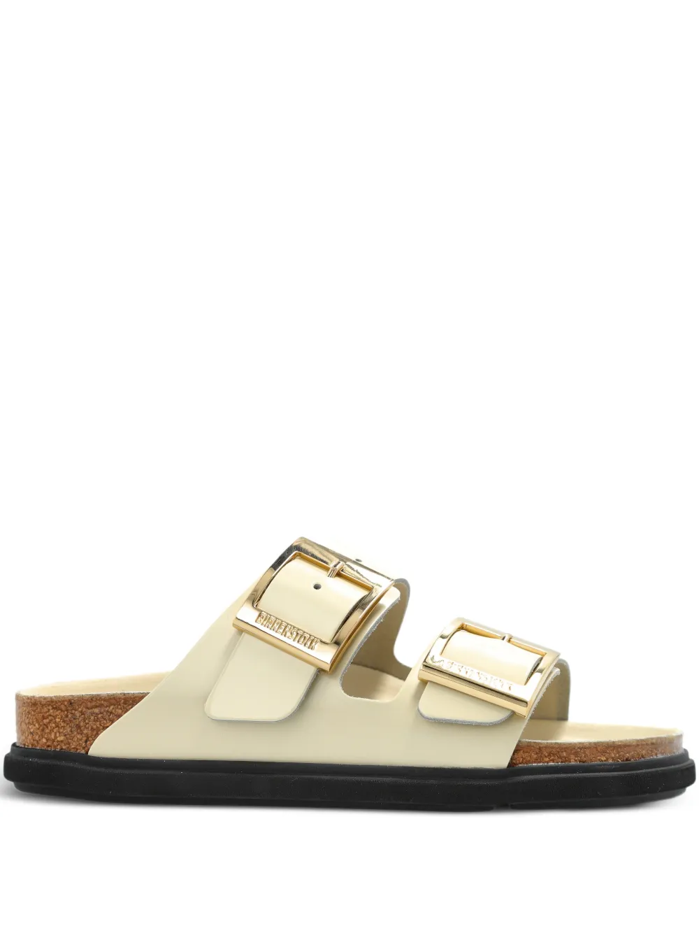 Birkenstock Arizona Droplet leather sandals - Toni neutri