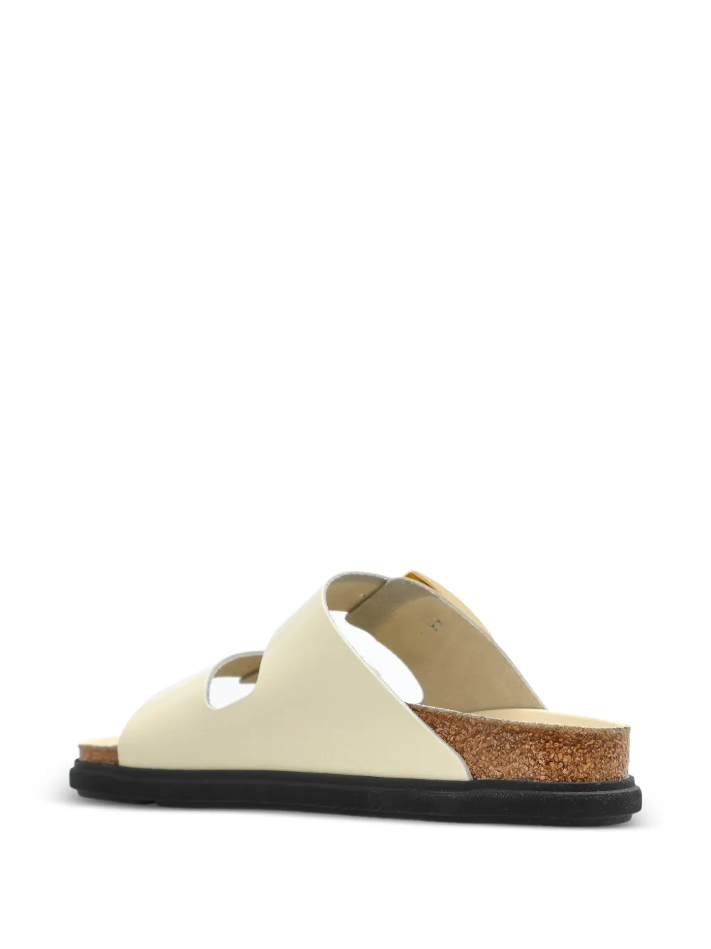 Birkenstock Arizona Droplet leren sandalen Beige