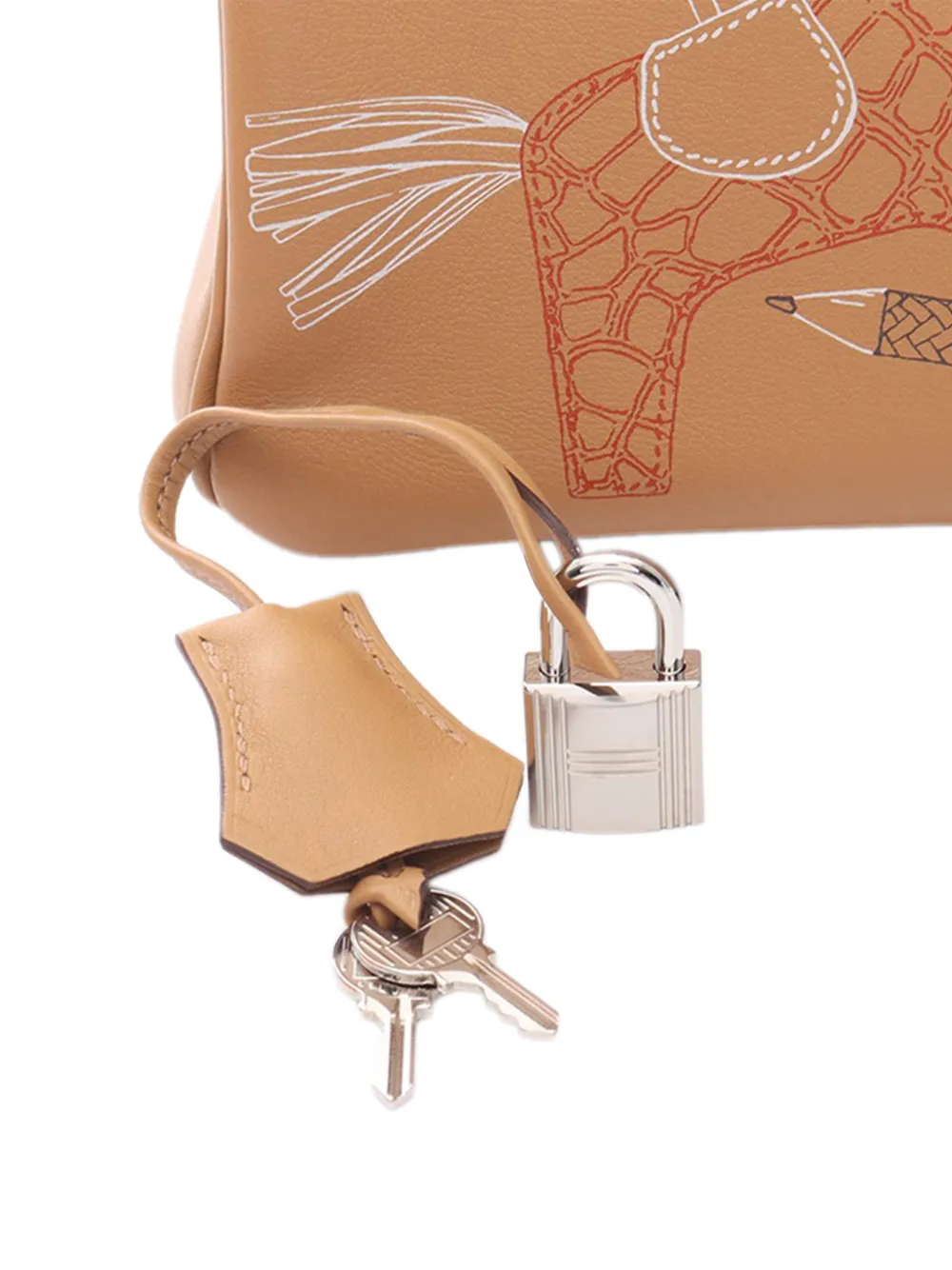 Hermès Pre-Owned 2022 Swift Birkin In-N-Out Biscuit Retourne 25 handbag | Pre-Owned | Image 2