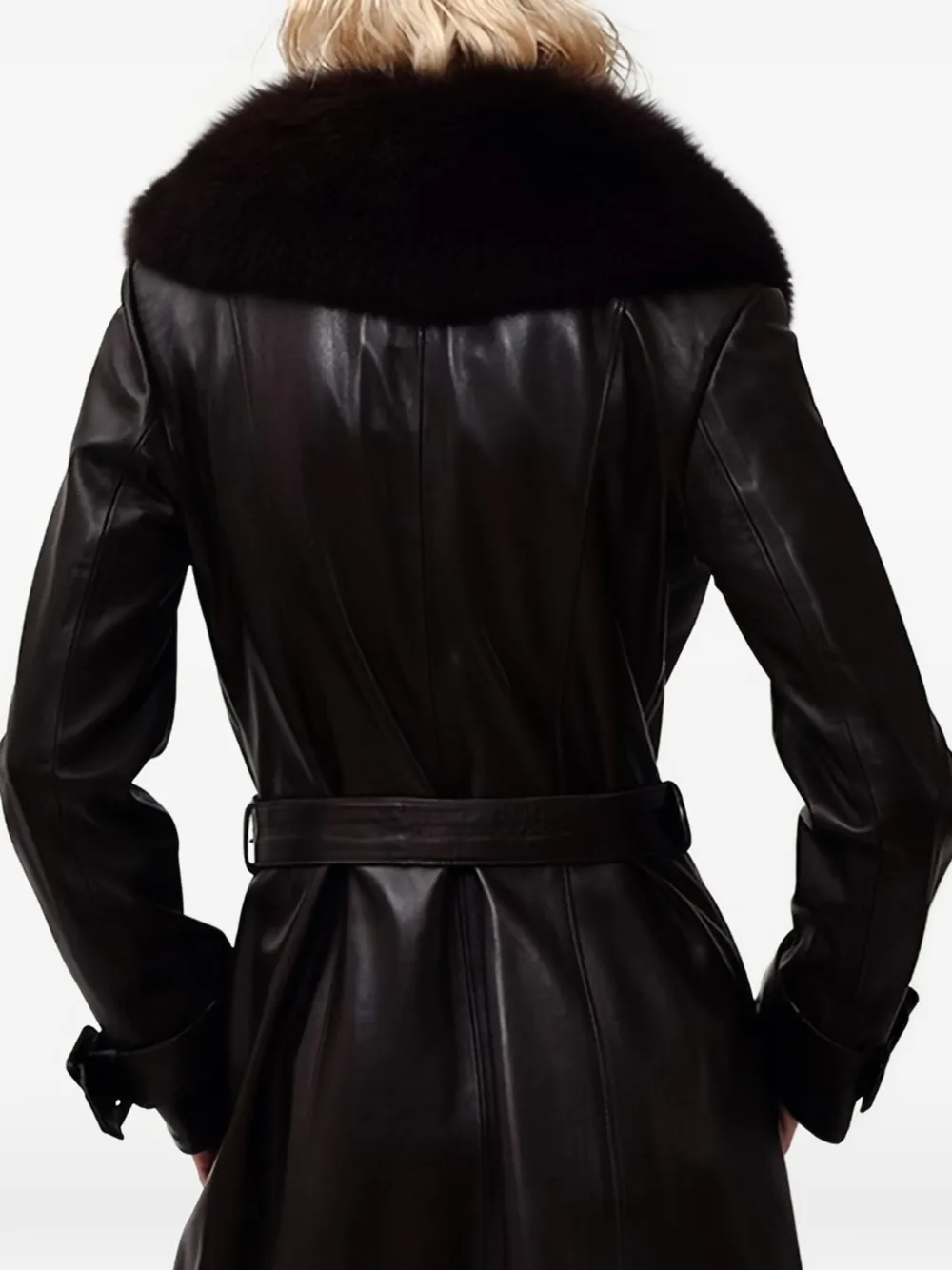 Poche Paris single-breasted belted coat | Abrigos con botones | Image 2