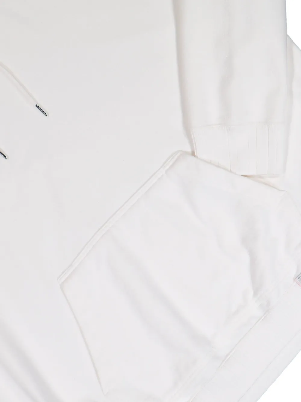Maison MIHARA YASUHIRO x Masses hoodie met grafische print Wit