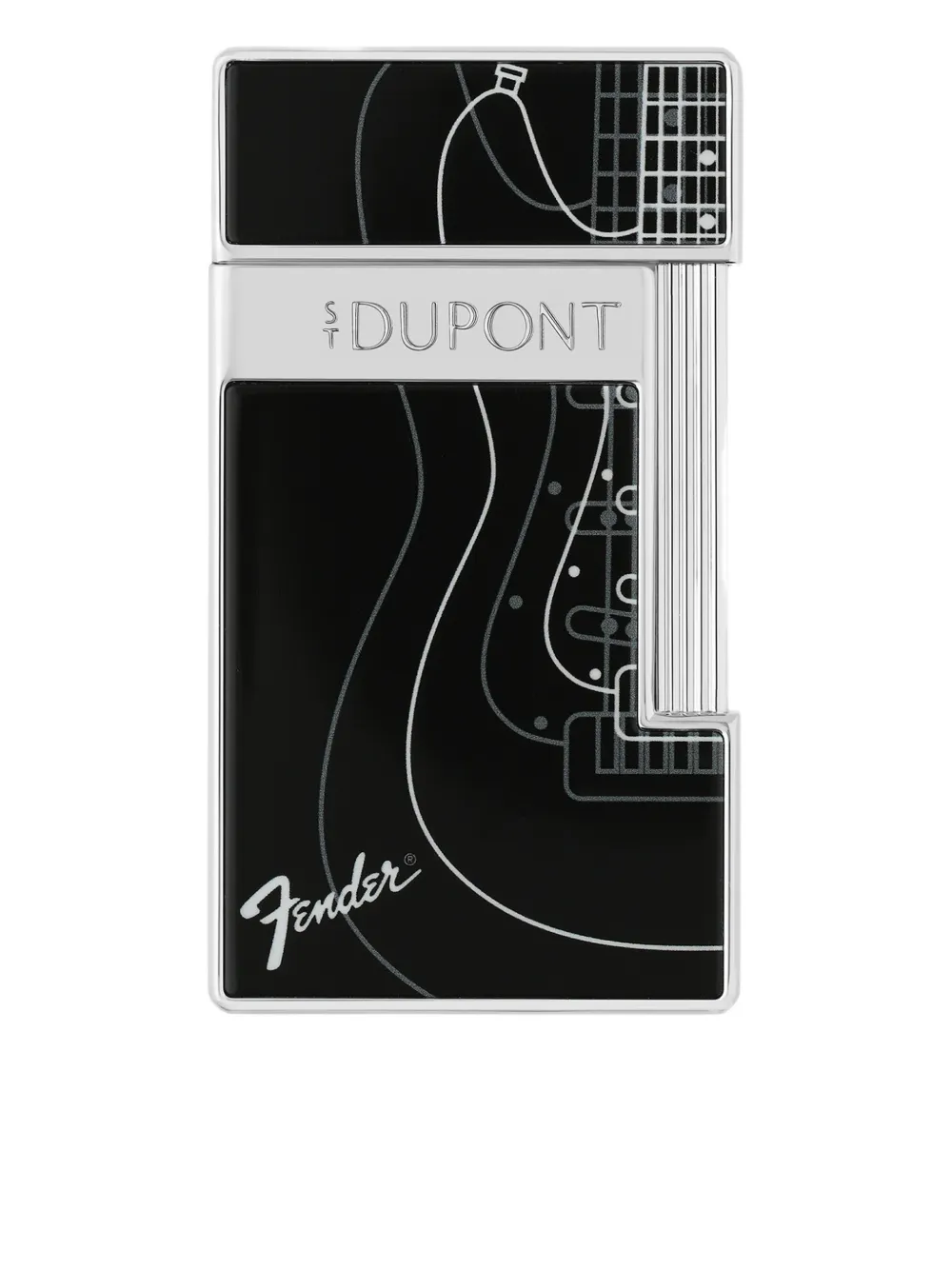 S.T. Dupont guitar motif lighter | Black | Image 1