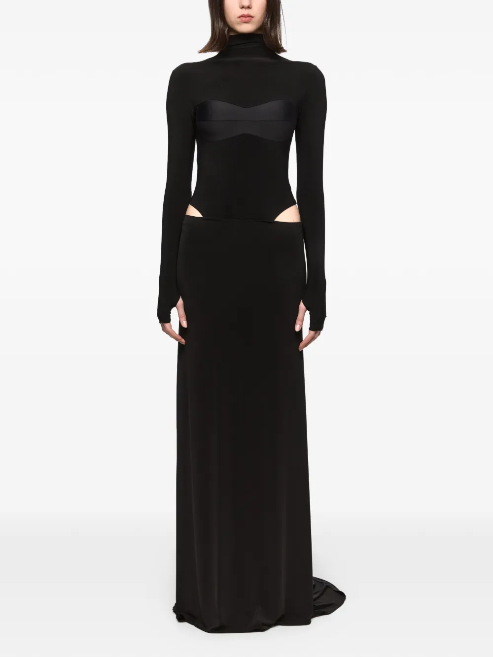 Atu Body Couture Cardinal maxi dress - Schwarz