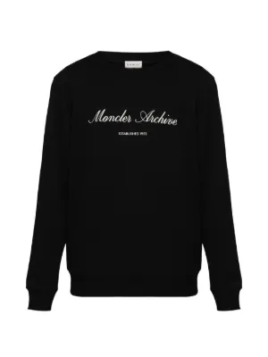 Moncler ロゴ スウェットシャツ | ブルー | FARFETCH JP