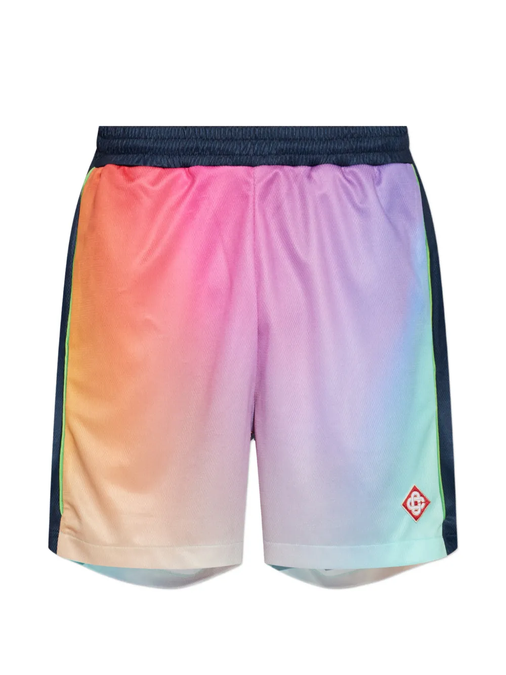 Casablanca gradient logo shorts - Arancione