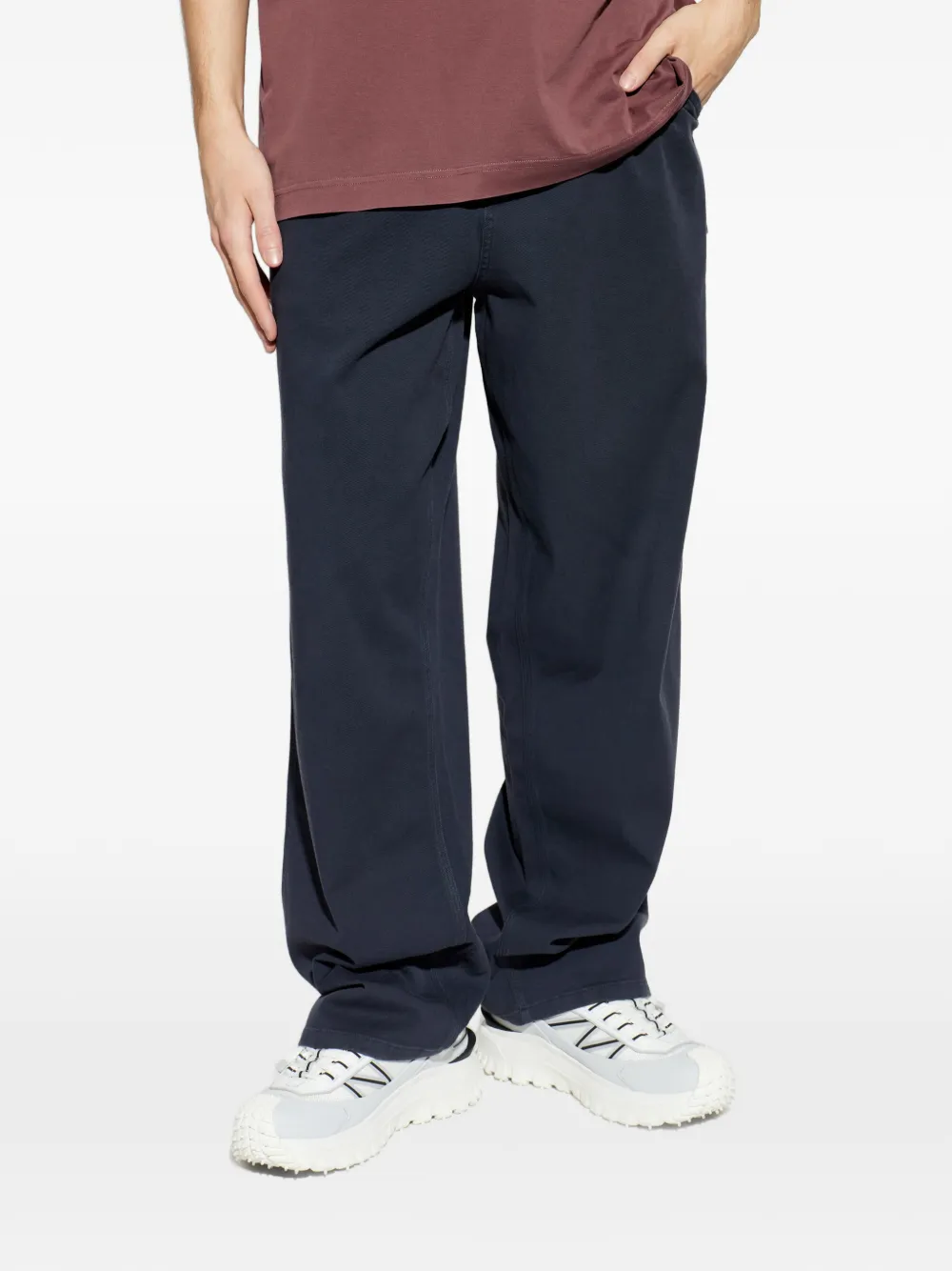  Moncler Patch-pocket Trousers - Blue 