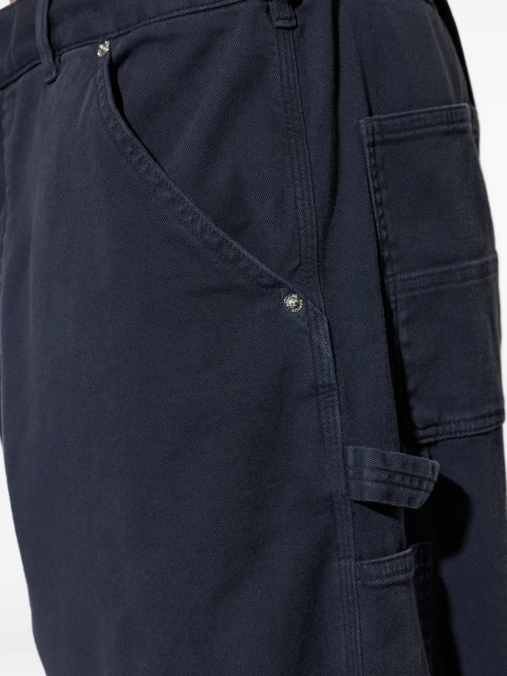 Moncler Broek met opgestikte zak Blauw