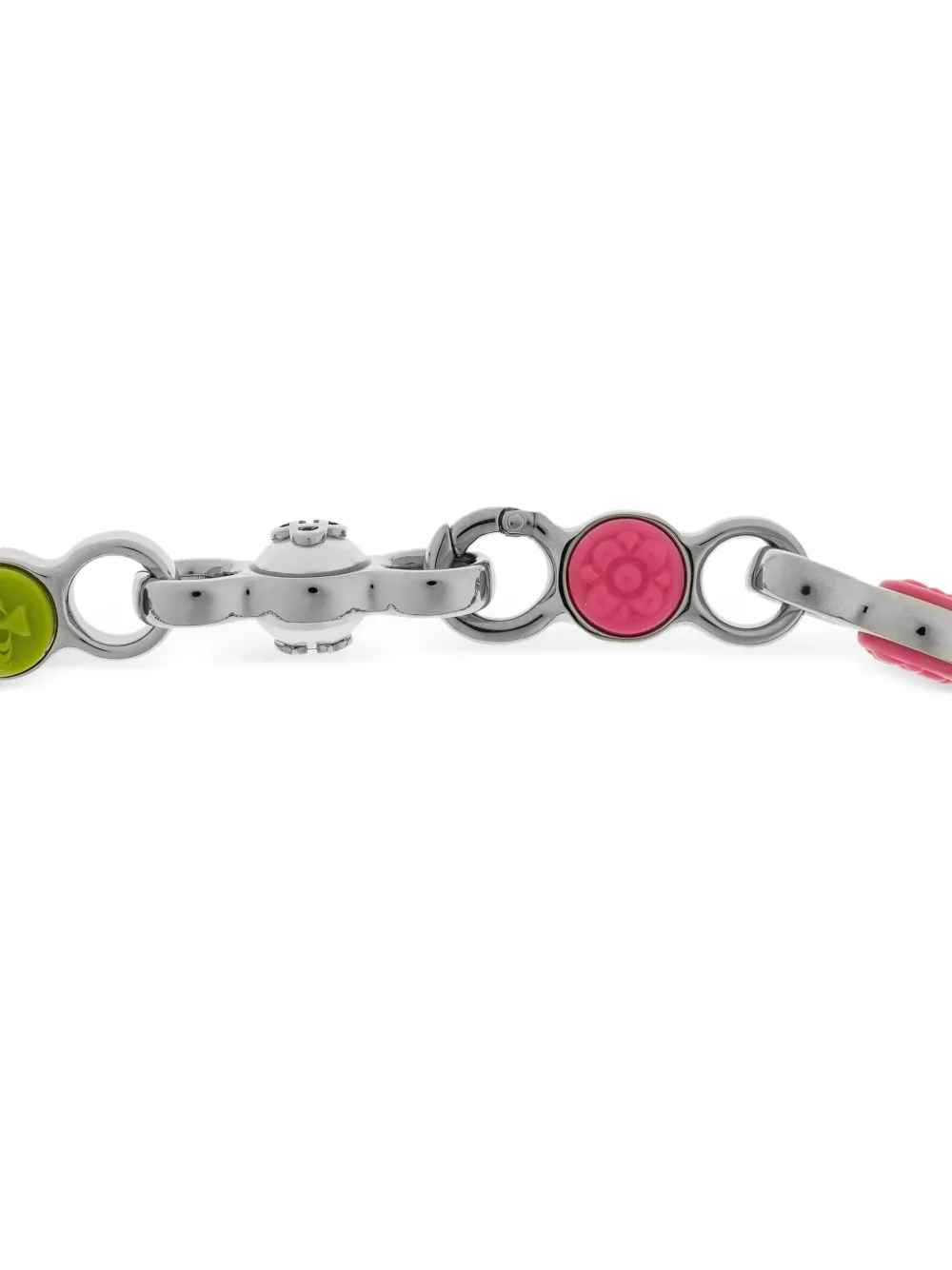 Casablanca Floral silver-tone Necklace | Silver | FARFETCH