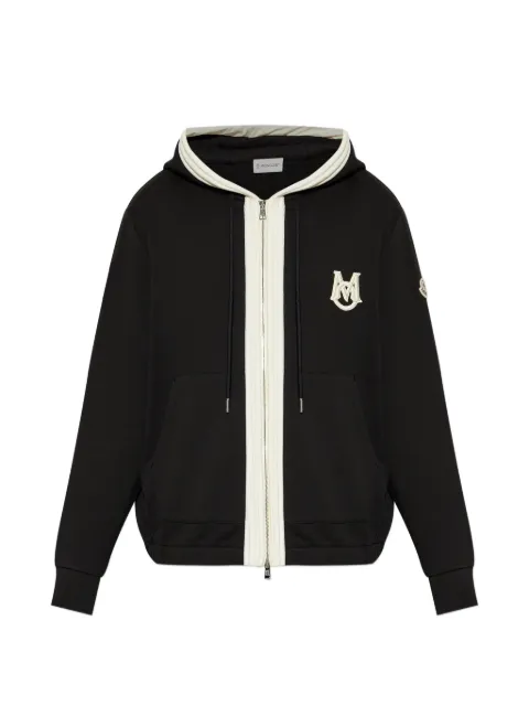 Moncler logo-appliqué hoodie