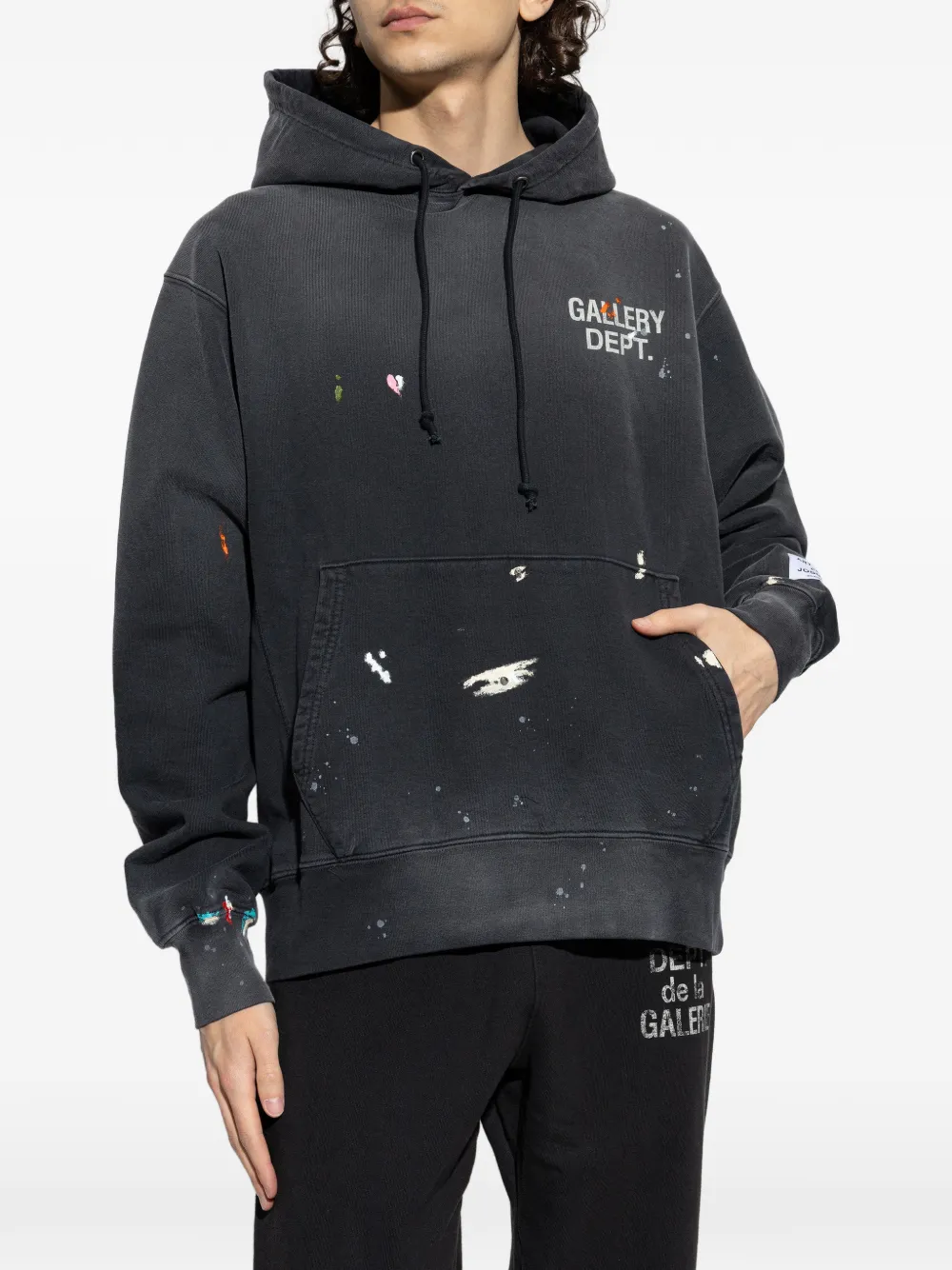GALLERY DEPT. Hoodie met logo Zwart