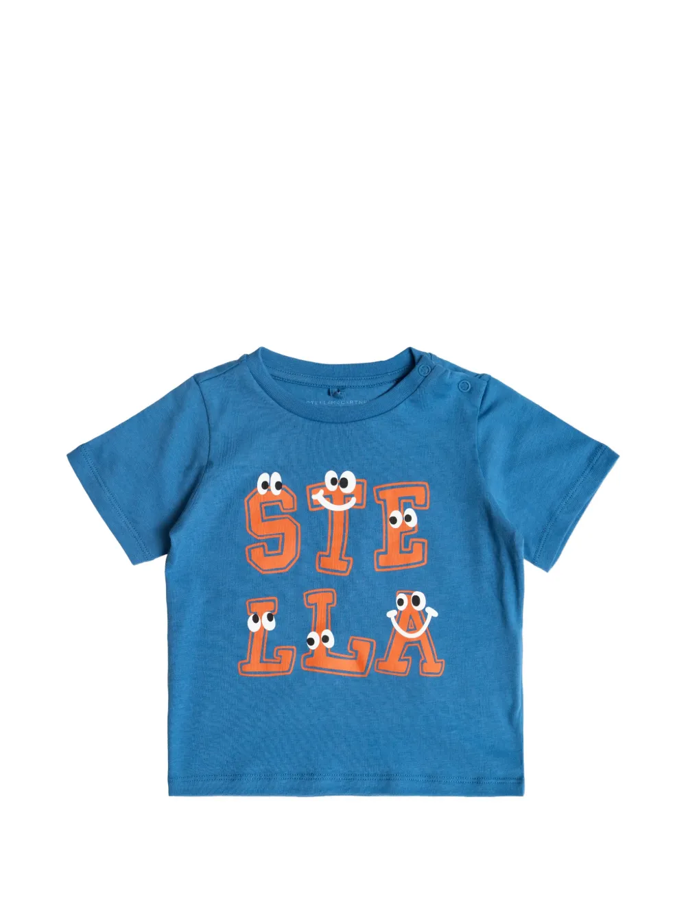 Stella McCartney Kids printed T-shirt - Blu