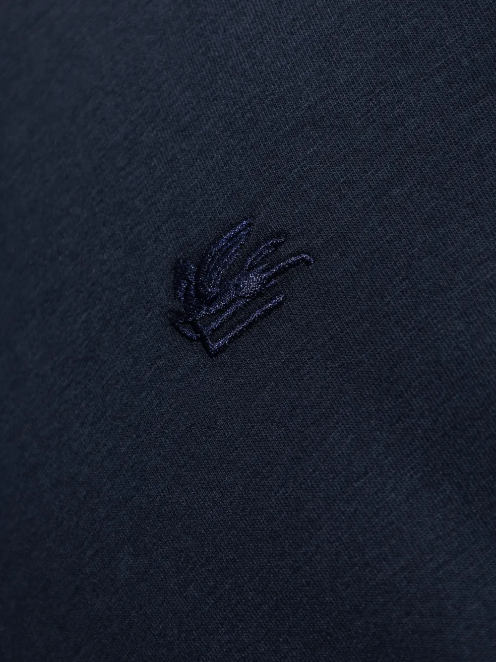 ETRO T-shirt met borduurwerk Blauw