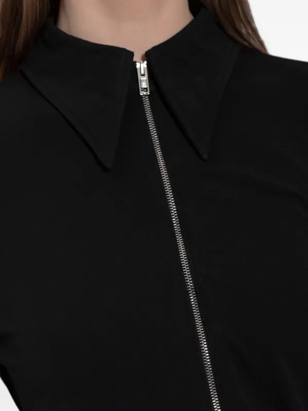 Alexander Wang Zip Top | Black | FARFETCH CA