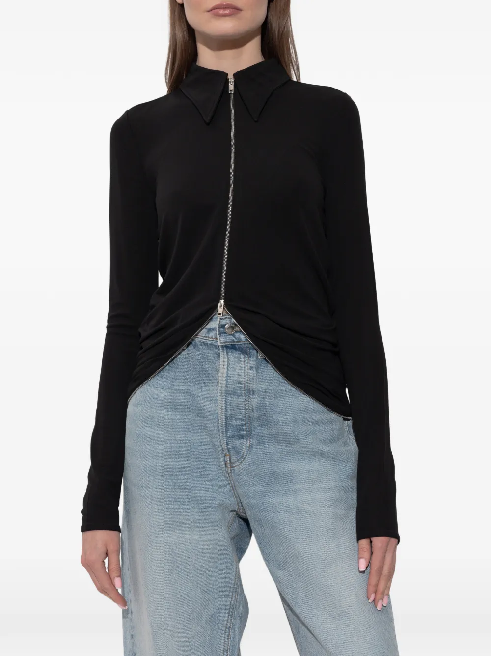 Alexander Wang zip top - Nero