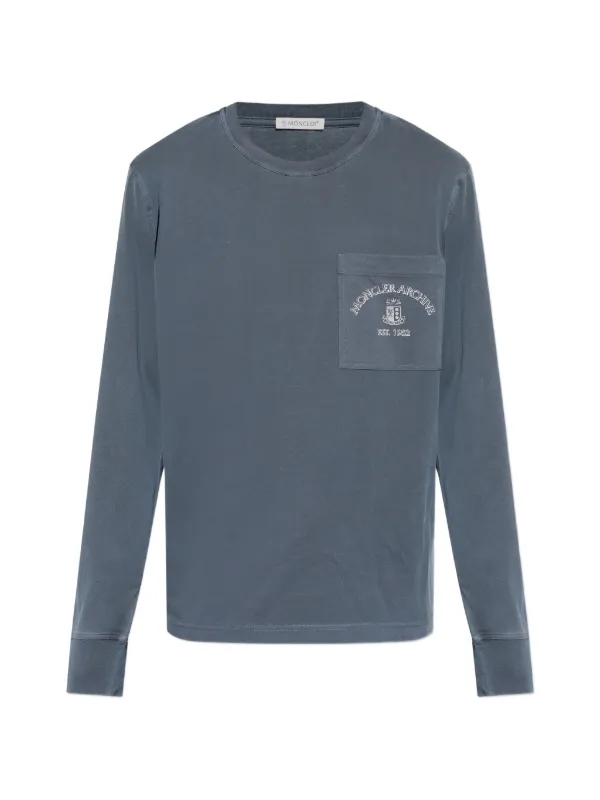 【ゆったり】MONCLER 長袖Tシャツ LS TSHIRT ロゴ ネイビー S 33184779_63928260_600.jpg