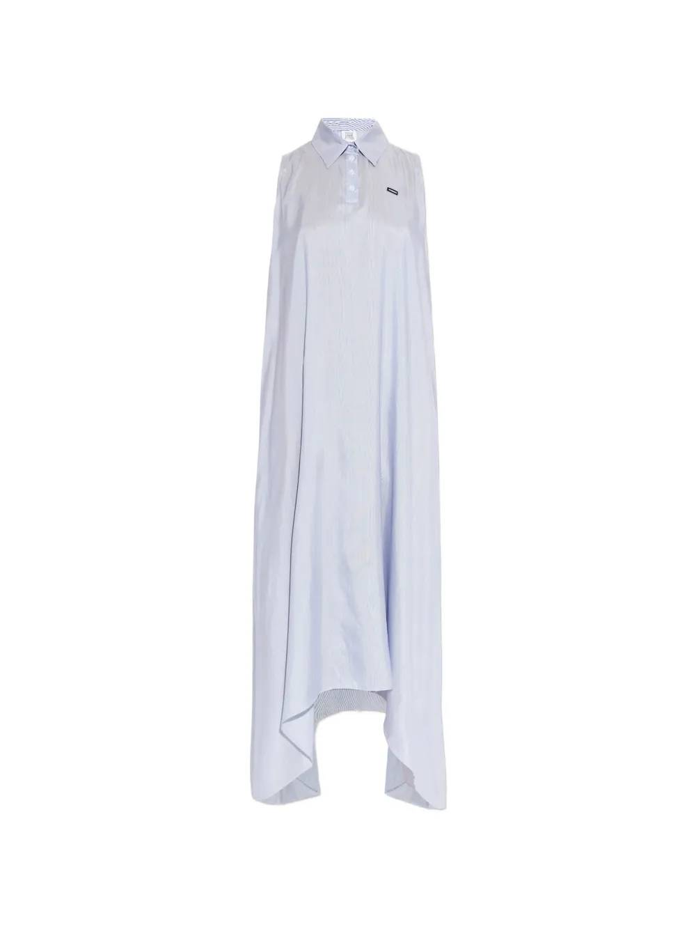 VETEMENTS silk maxi dress - Blu