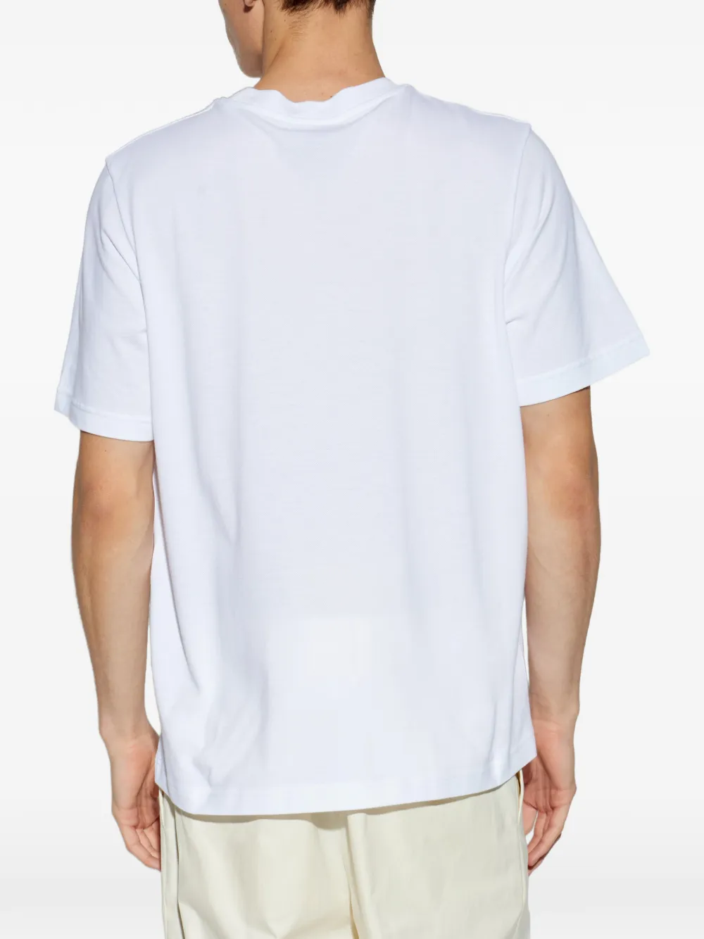 Casablanca T-shirt met grafische print Wit