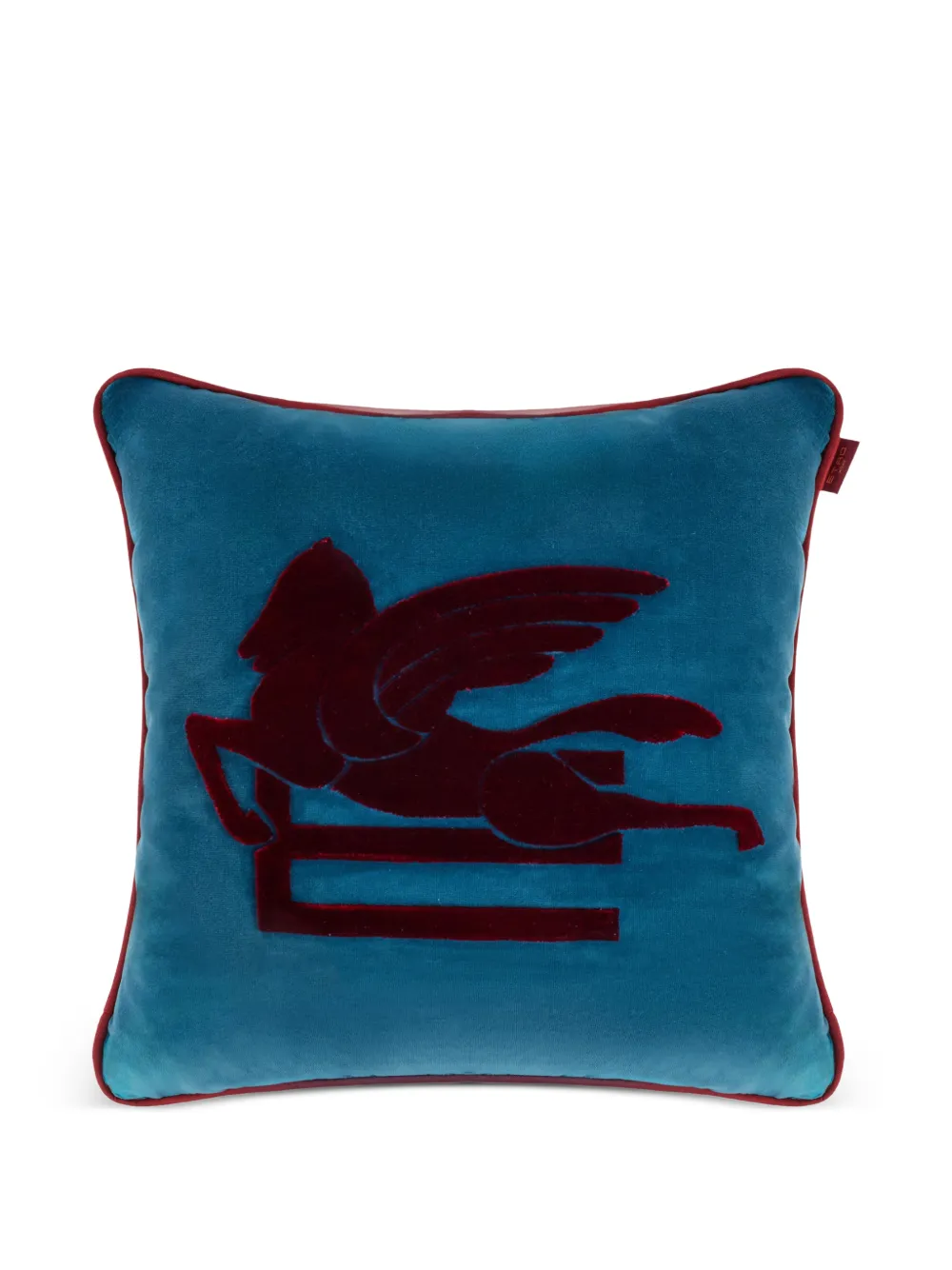 ETRO HOME Pegasus cushion (42 x 42cm) - Blu