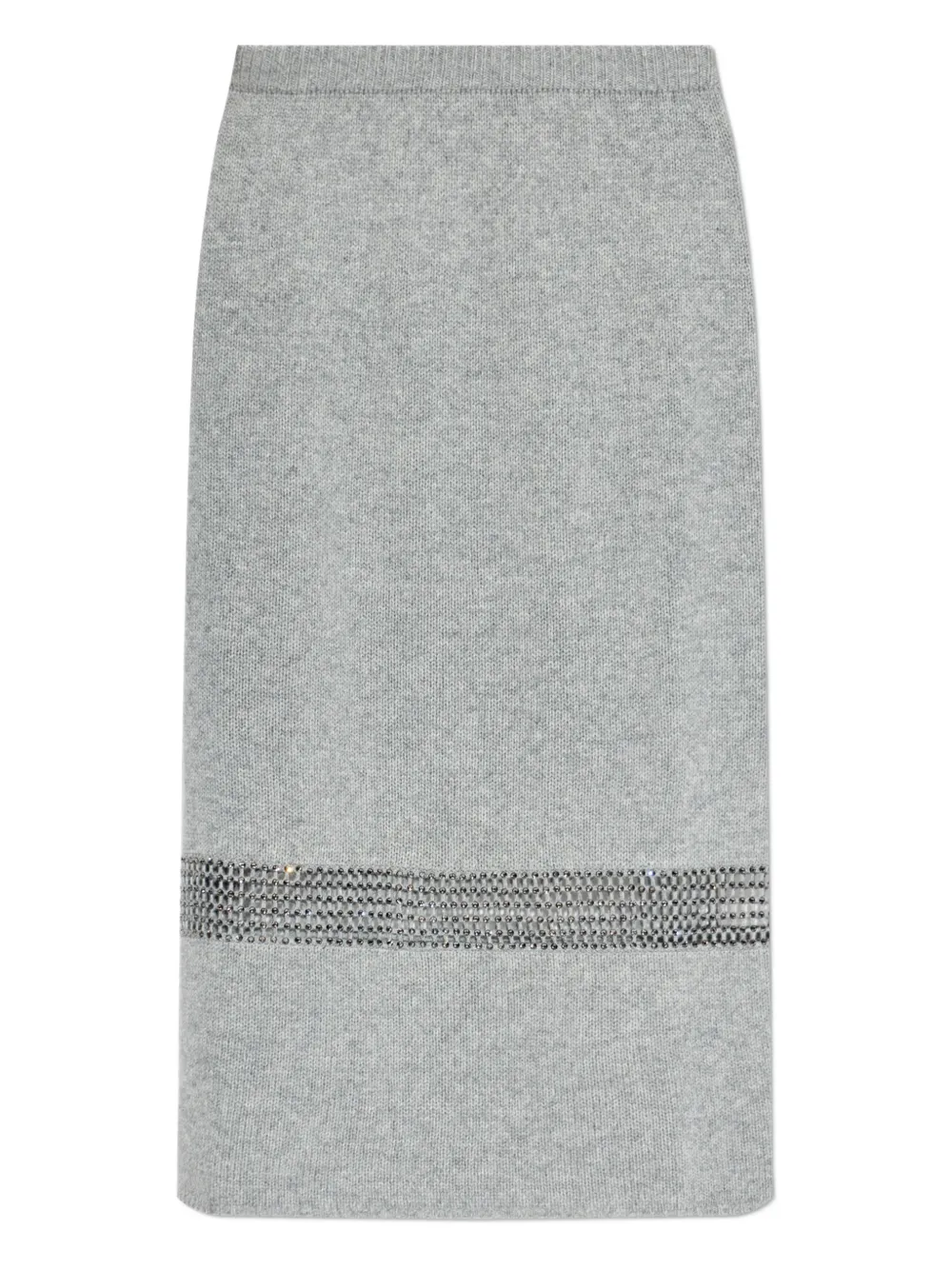 Fabiana Filippi sequins-embellished pencil midi skirt - Grigio