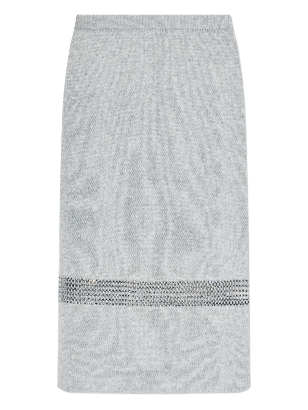Fabiana Filippi sequins-embellished pencil midi skirt - Grigio
