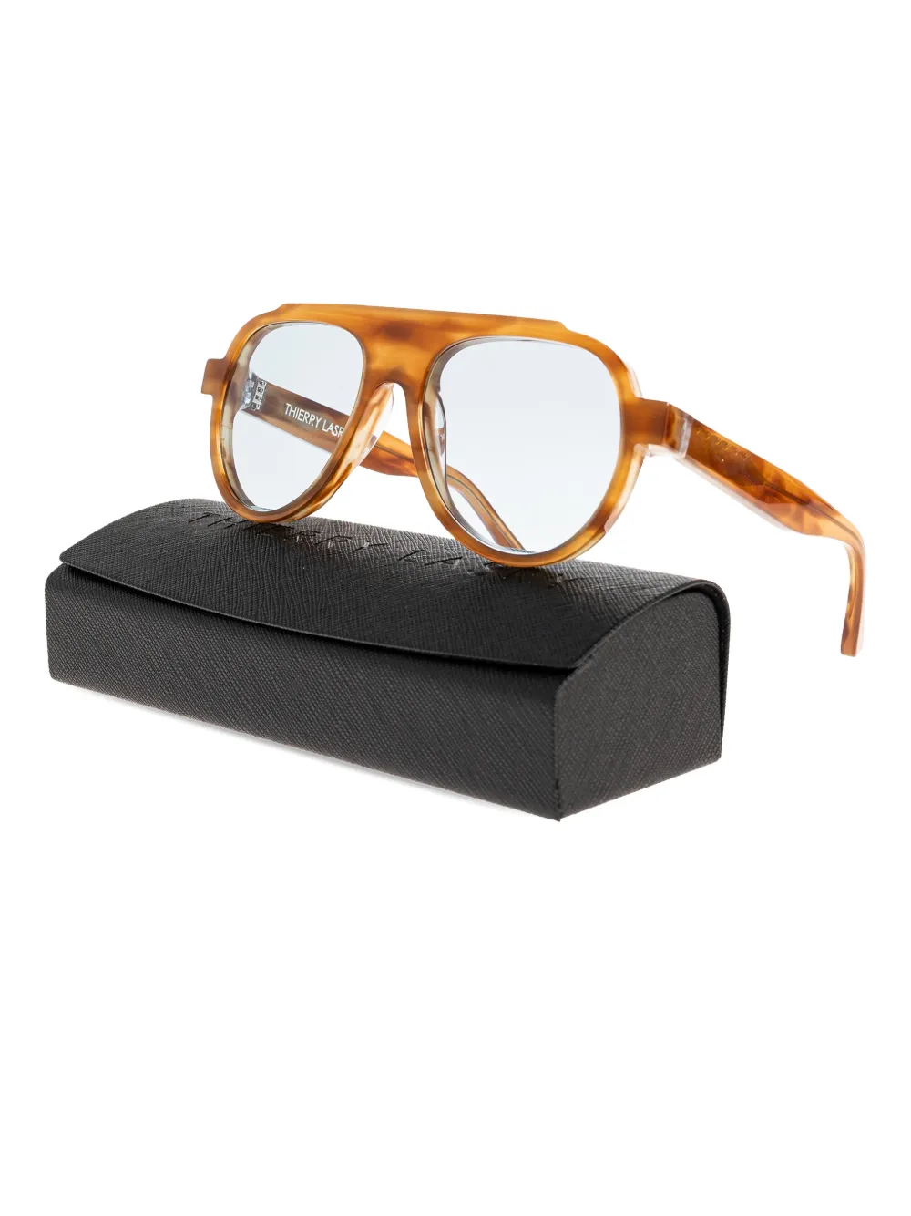  Thierry Lasry Clandesty Browline Sunglasses - Brown 