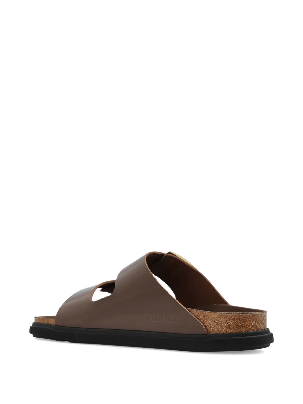 Birkenstock Arizona sandalen met gesp Bruin
