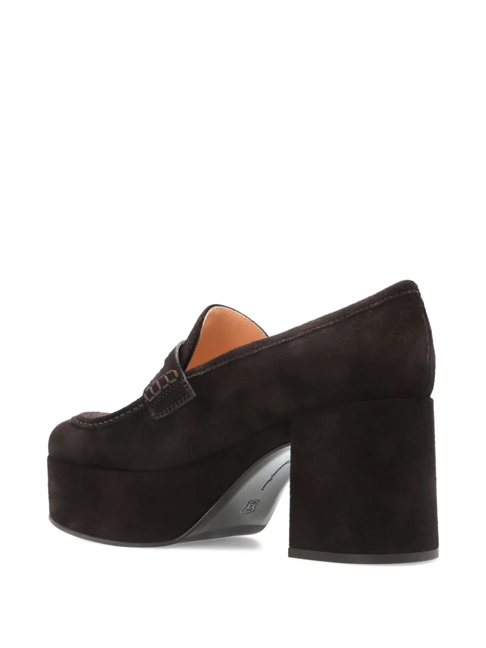 Gianvito Rossi loafer-style platform pumps Bruin