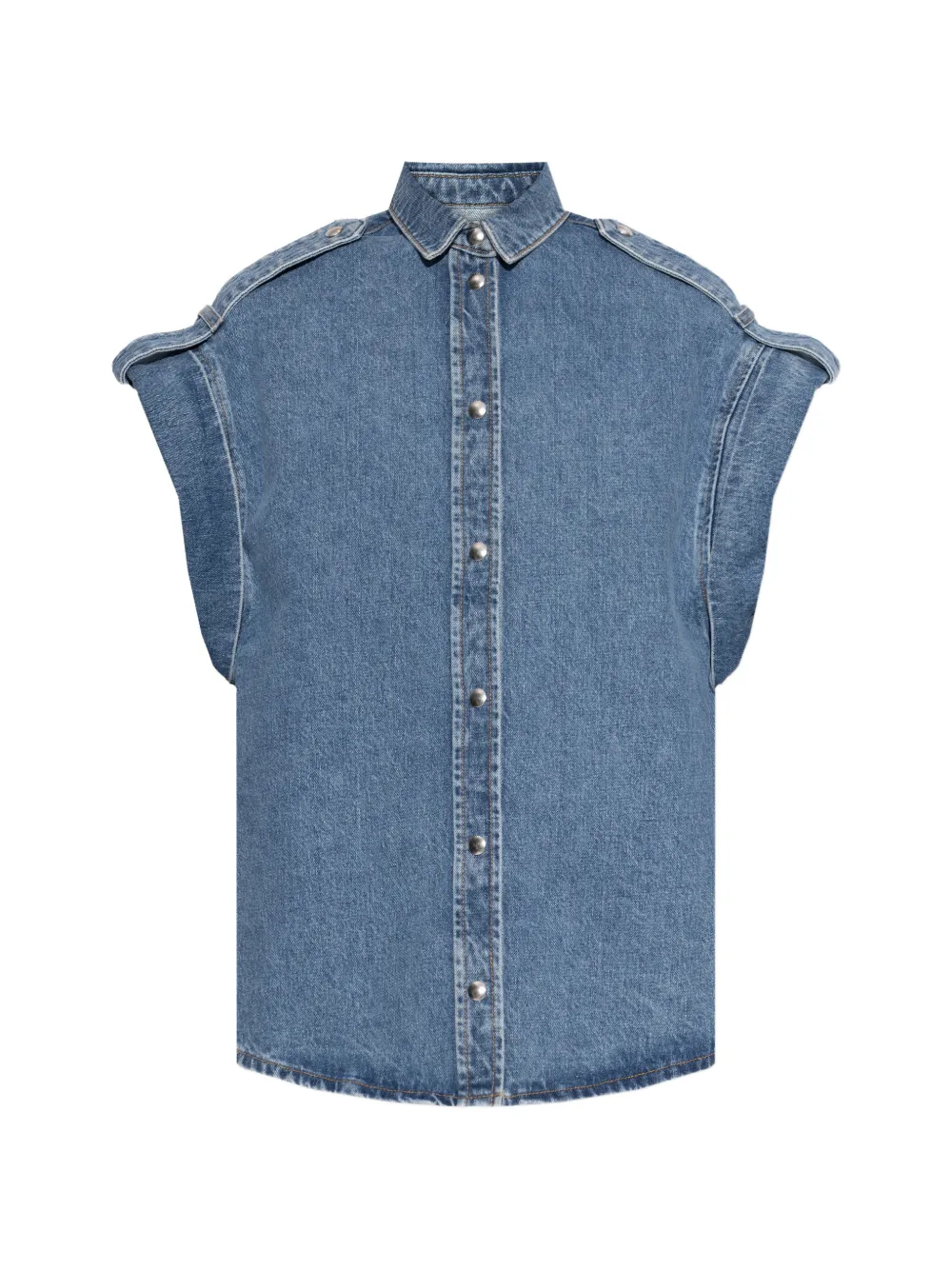 IRO epaulettes gilet - Blu