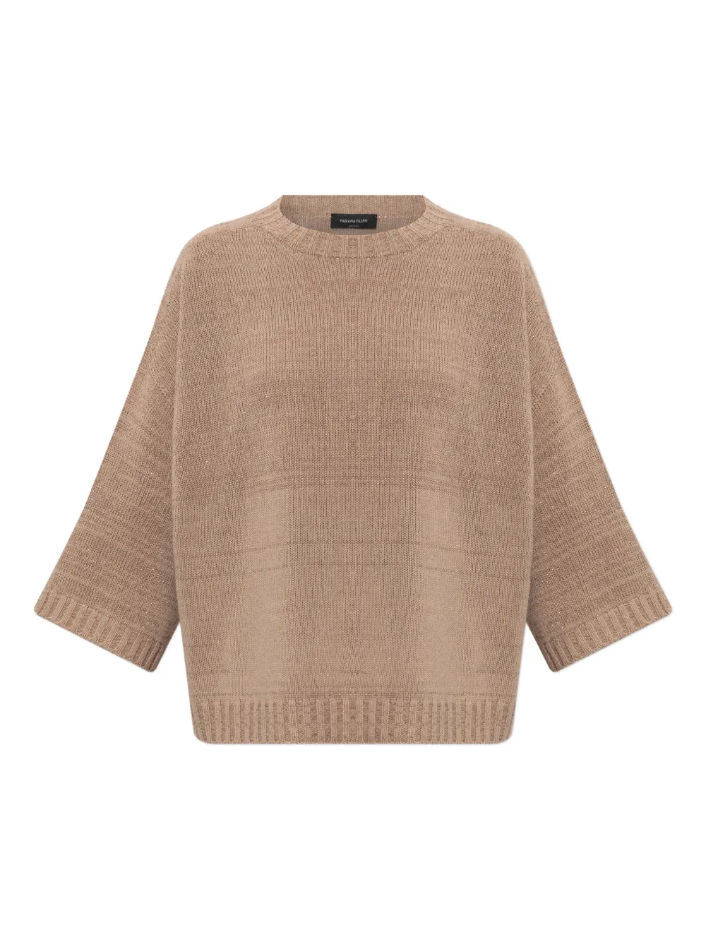 Fabiana Filippi wide-sleeve sweater - Toni neutri