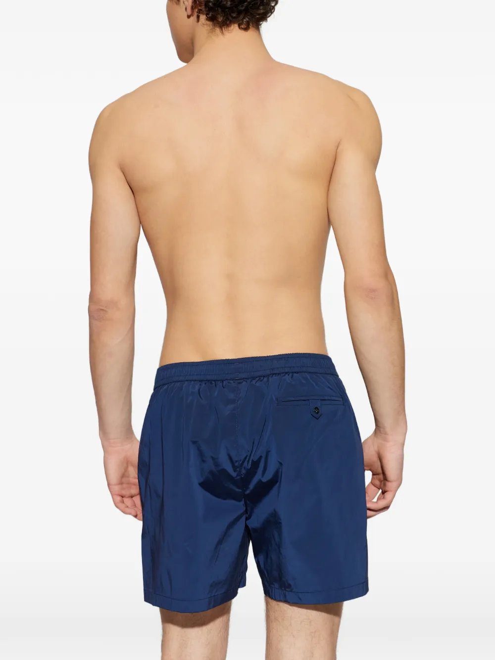  Giorgio Armani Drawstring Swim Shorts - Blue 
