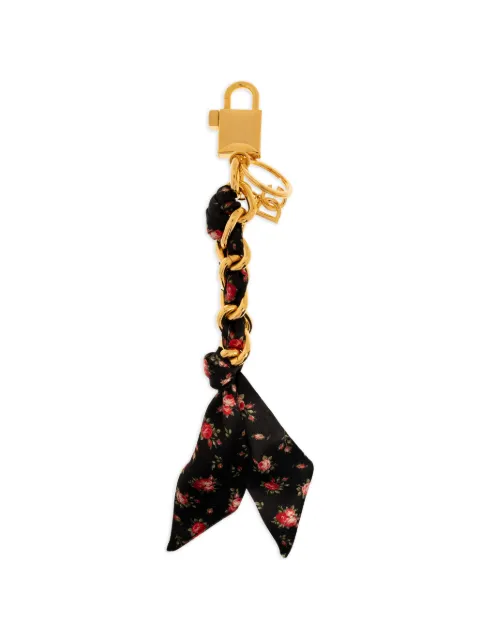 Dolce & Gabbana floral-print keyring