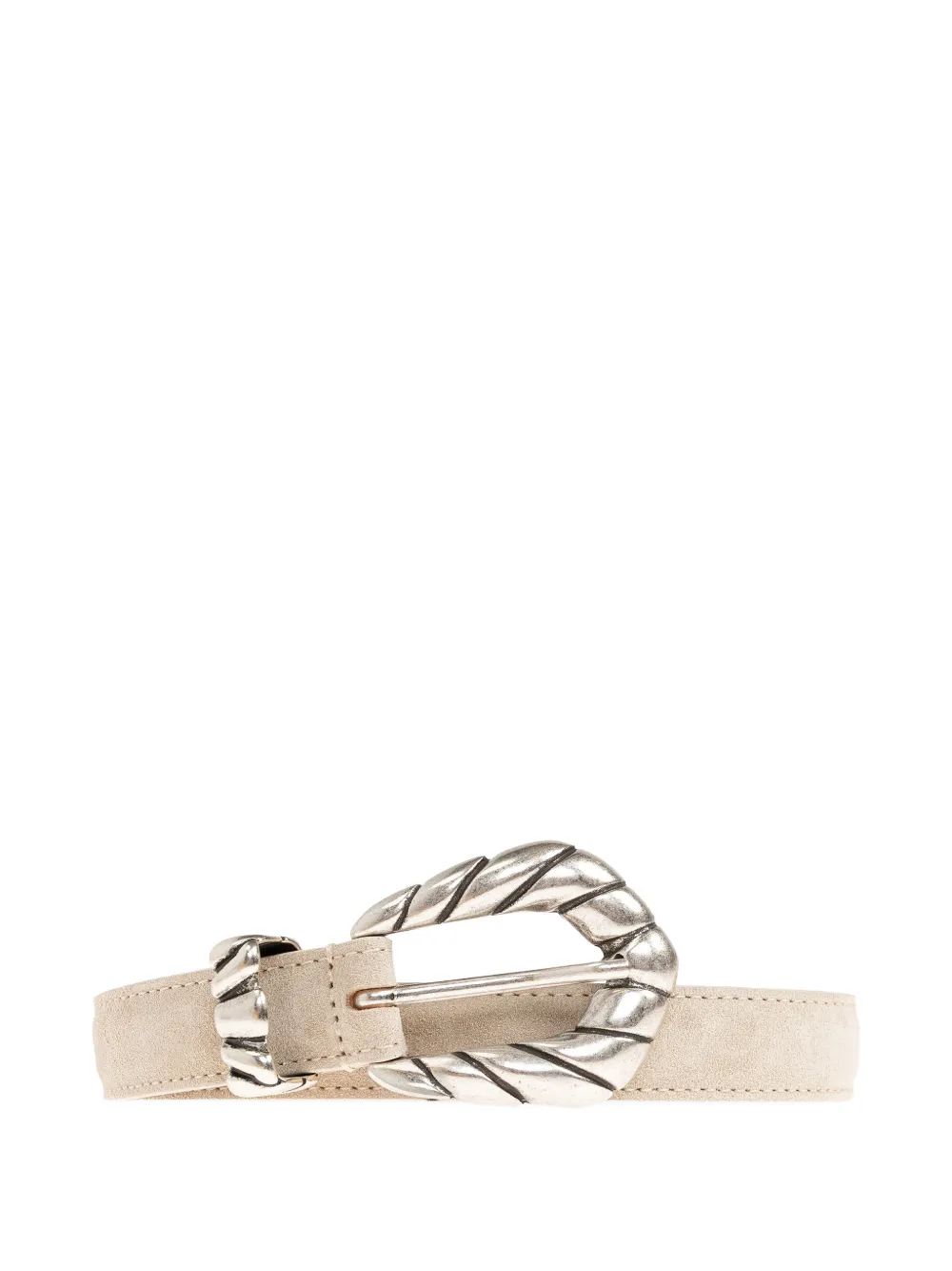 IRO textured-buckle belt - Toni neutri