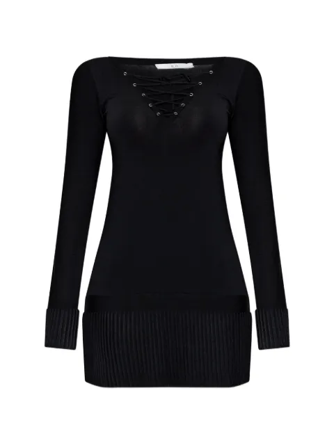 IRO Floca pleated mini dress