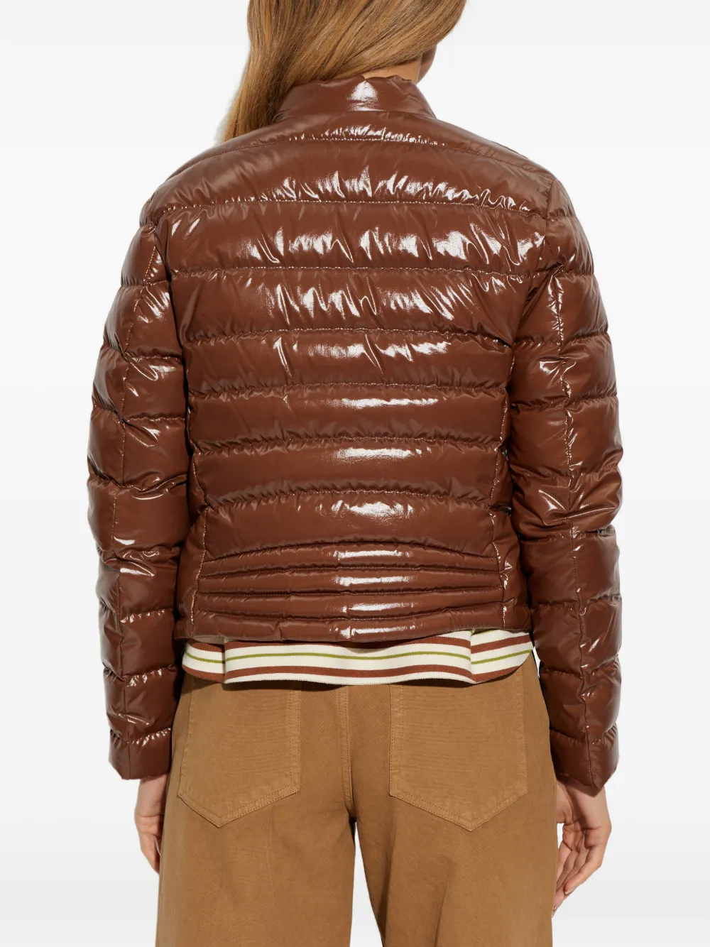 Moncler Papillon gewatteerd jack Bruin