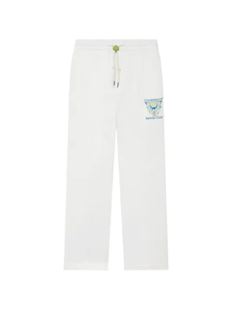 Casablanca Tennis Club icon pintuck jogger