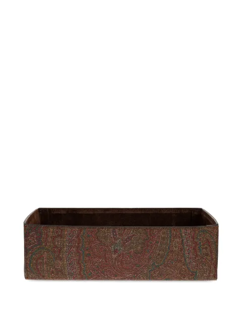 ETRO HOME paisley trinket boxes