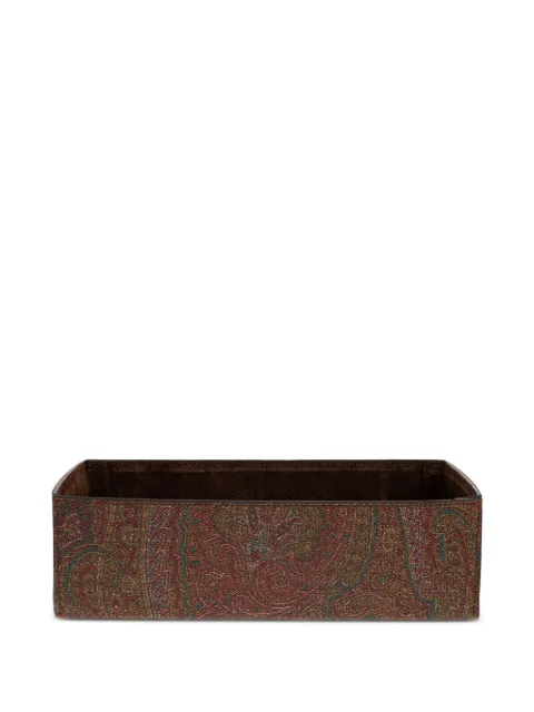 ETRO HOME paisley trinket boxes