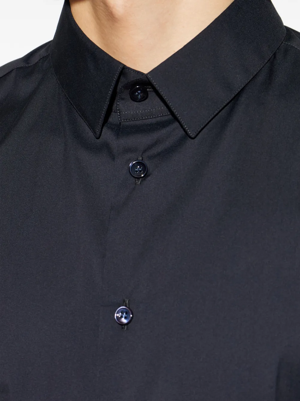 Giorgio Armani Overhemd Blauw
