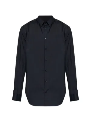 Giorgio Armani シアサッカー シャツ | ブルー | FARFETCH JP