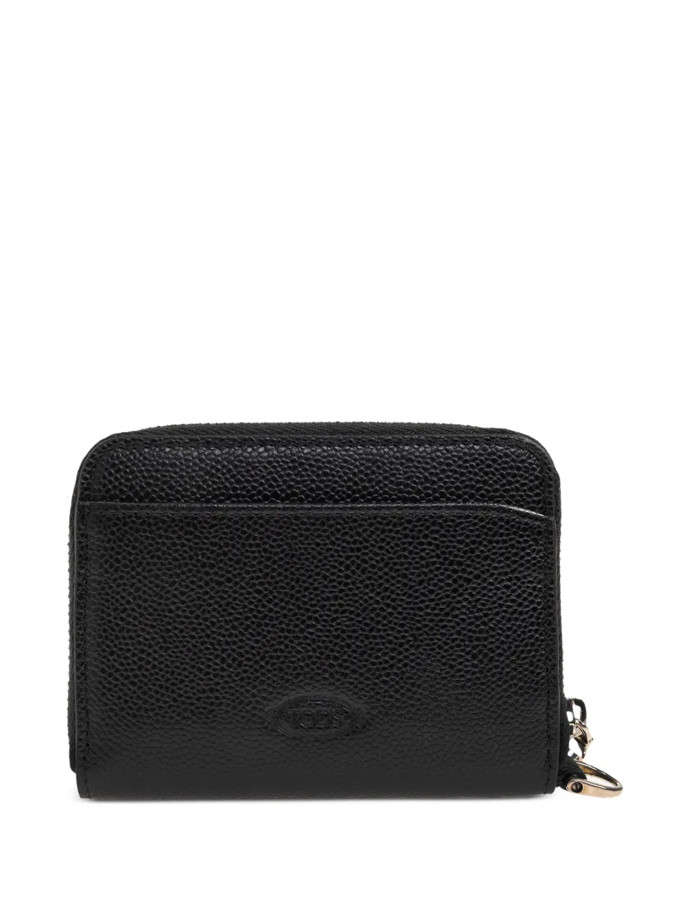 Tod's Pasjeshouder met logo-applicatie Zwart