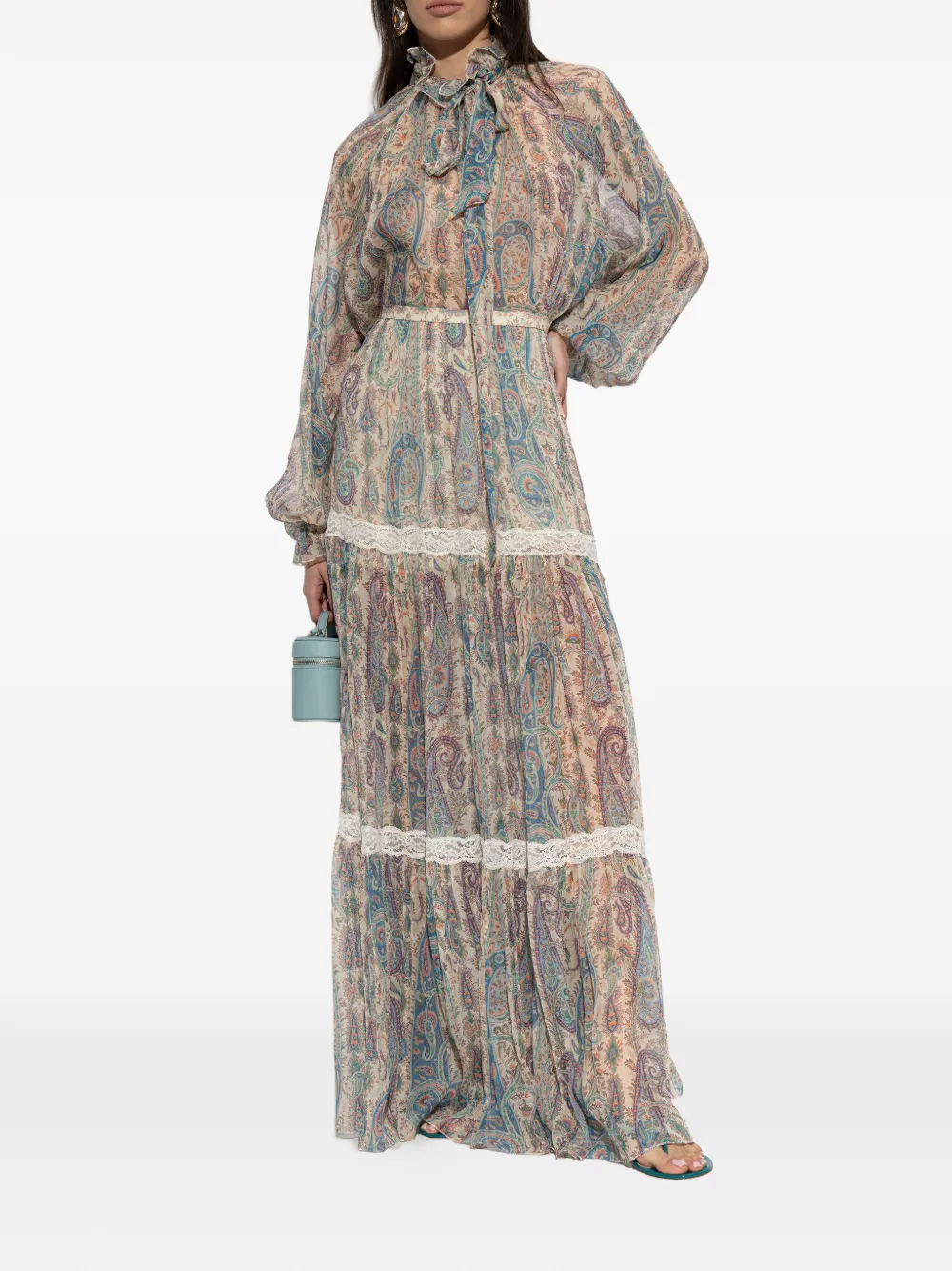 Gianvito Rossi cutout heel sneakers Blauw