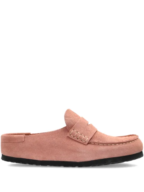 Birkenstock Naples Wrapped suede mules