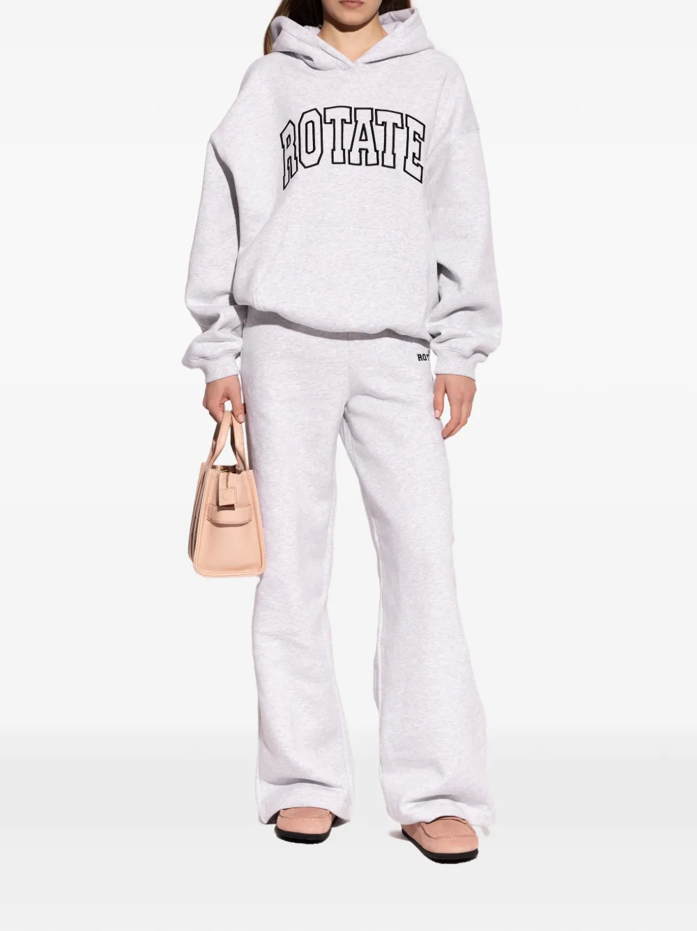 Birkenstock Naples suède gewikkelde muiltjes Roze